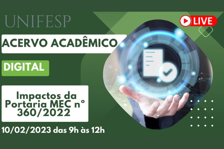 1. Encontro para o Acervo Acadêmico Digital Unifesp portal